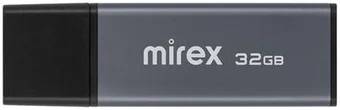 32Gb Mirex STIFF GRAY 13600-FMUSTG32, USB2.0, Gray