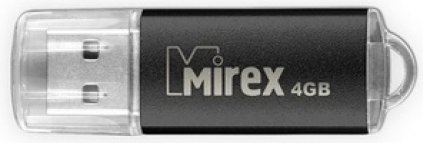 4Gb Mirex UNIT BLACK 13600-FMUUND04, USB2.0