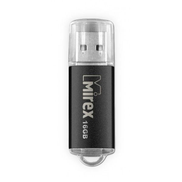 16Gb Mirex UNIT BLACK 13600-FMUUND16, USB2.0
