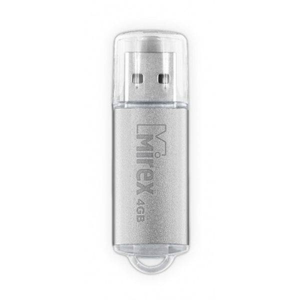 4Gb Mirex UNIT SILVER 13600-FMUUSI04, USB2.0