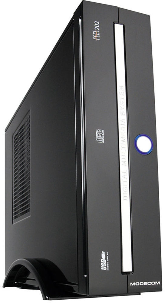 Корпус Modecom Feel 202 IX-F202-13 черный, 96Вт, mini-ITX