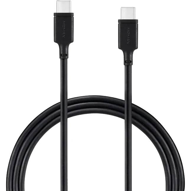 Кабель USB Type-C (M) - USB Type-C (M), 1м, Momax Zero DC16D, Black