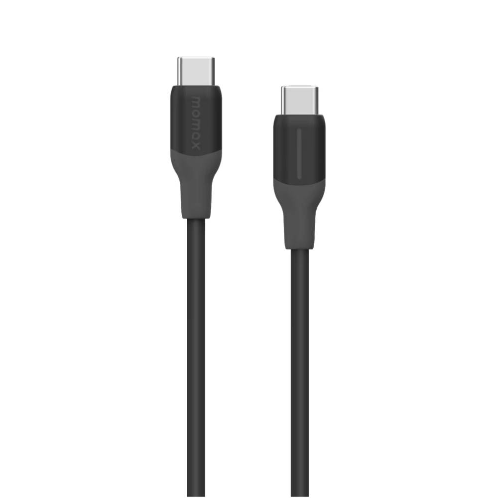 Кабель USB Type-C (M) - USB Type-C (M), 1.2м, Momax DC23D, 60W, Black