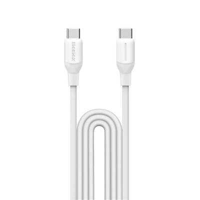 Кабель USB Type-C (M) - USB Type-C (M), 1.2м, Momax DC23W, 60W, White