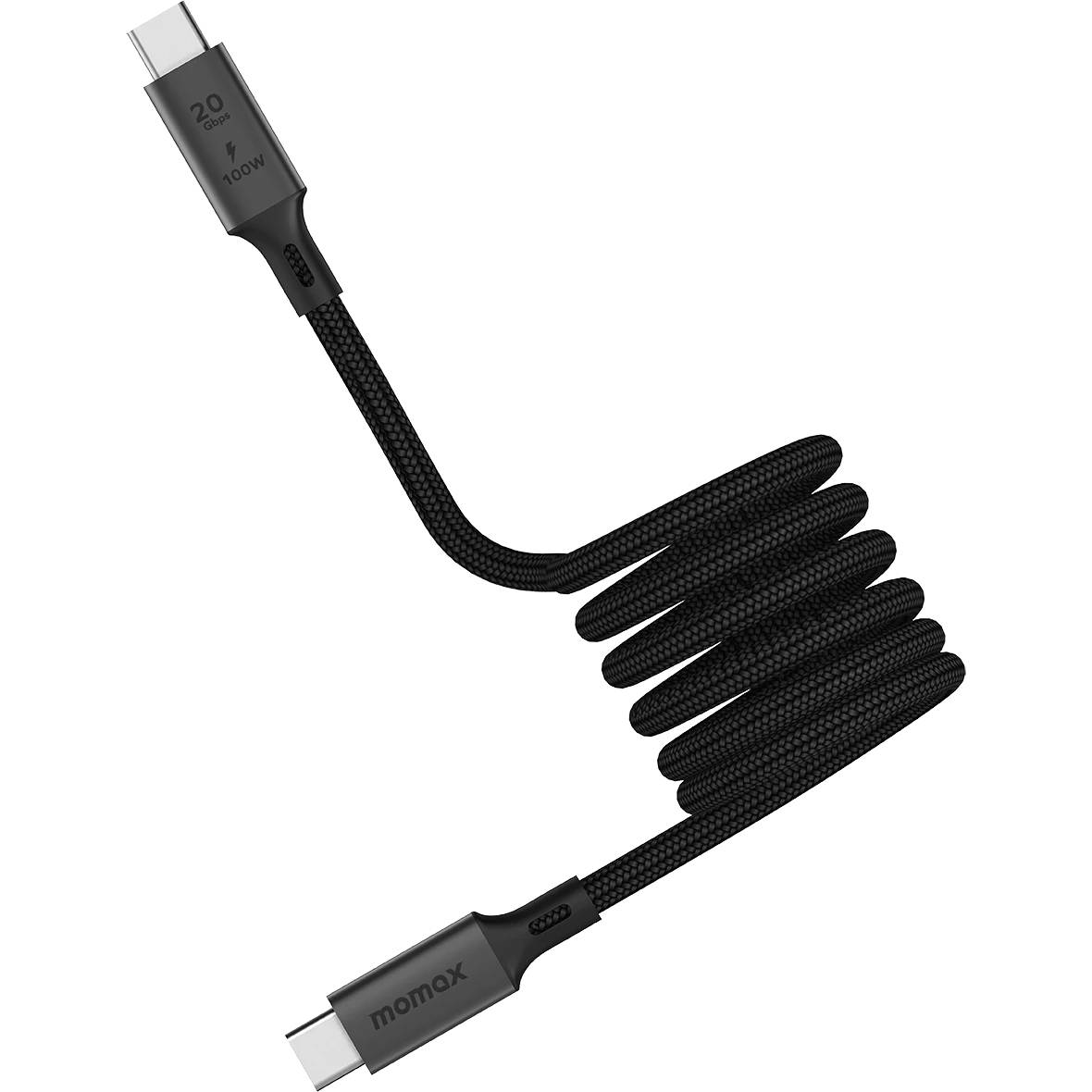Кабель USB3.2 Type-C (M) - USB3.2 Type-C (M), 1м, Momax Mag.Link DC51D, Black