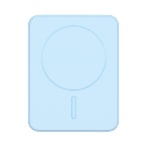 Внешний аккумулятор 5000мАч Momax IP122 Q.Mag Minimal Light Blue (IP122B)