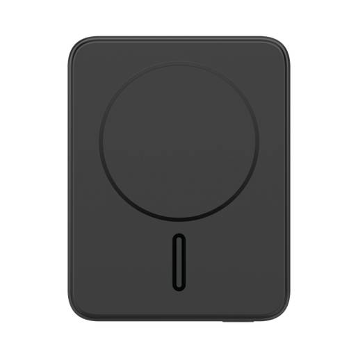Внешний аккумулятор 5000мАч Momax IP122 Q.Mag Minimal Black (IP122D)