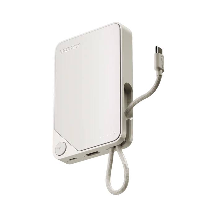 Внешний аккумулятор 10000мАч Momax IP152 1-Power X White (IP152W)