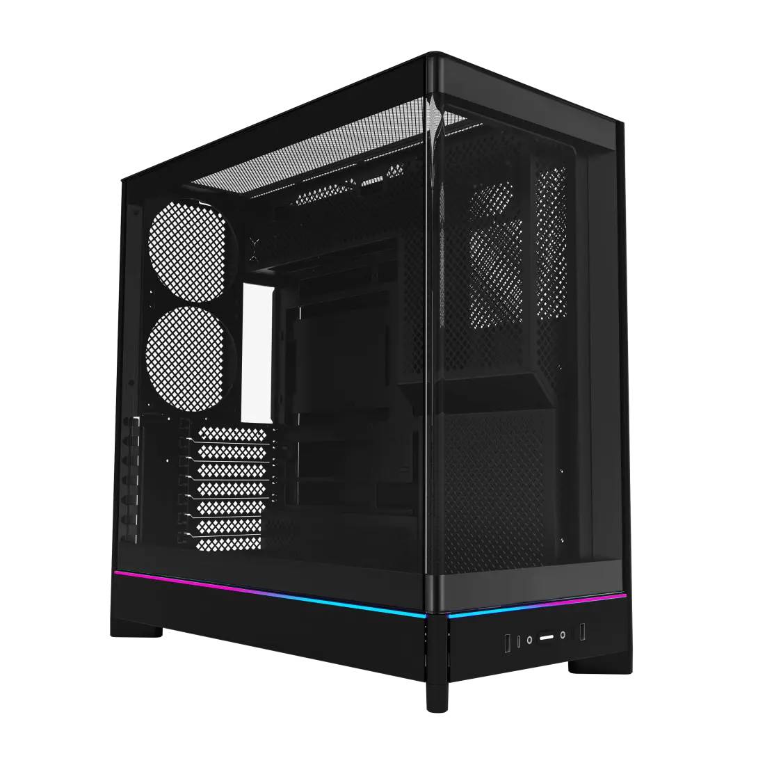 Корпус Montech HS02 Black, без БП, ATX