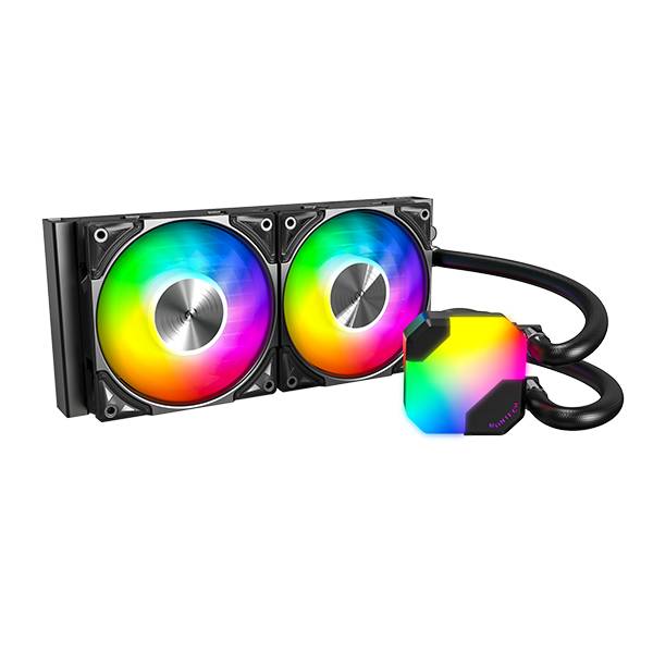 Жидкостное охлаждение Montech HyperFlow ARGB 240 Black (LGA1700 Ready)