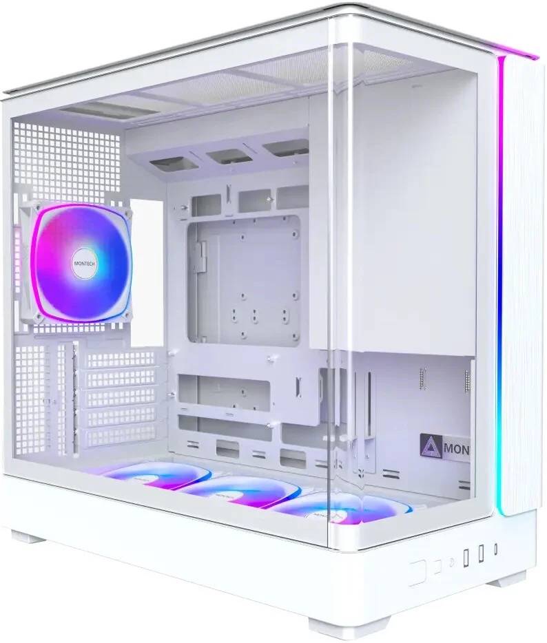 Корпус Montech KING 15 PRO White, без БП, mATX