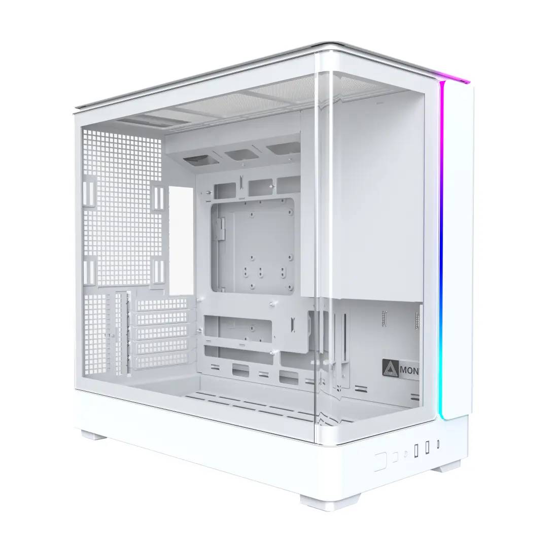 Корпус Montech KING 15 White, без БП, mATX