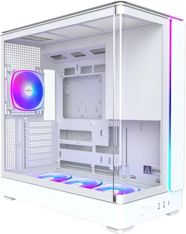 Корпус Montech KING 45 PRO White, без БП, ATX