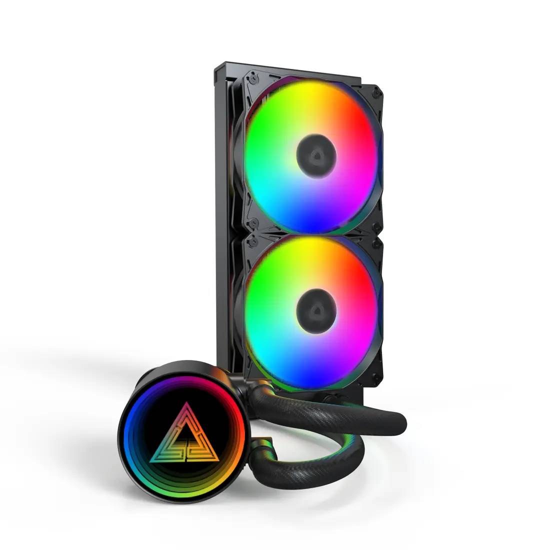 Жидкостное охлаждение Montech LightFlow ARGB 240 Black (LGA1700 Ready)