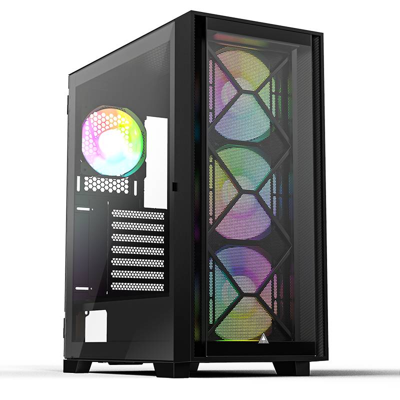 Корпус Montech AIR 1000 Premium Black MNT-A1000P-B, без БП, ATX