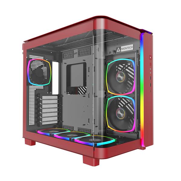 Корпус Montech KING 95 PRO Red MNT-K95P-R, без БП, ATX