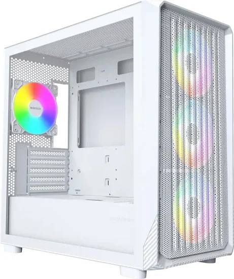 Корпус Montech X5M White MNT-X5M-W, без БП, mATX
