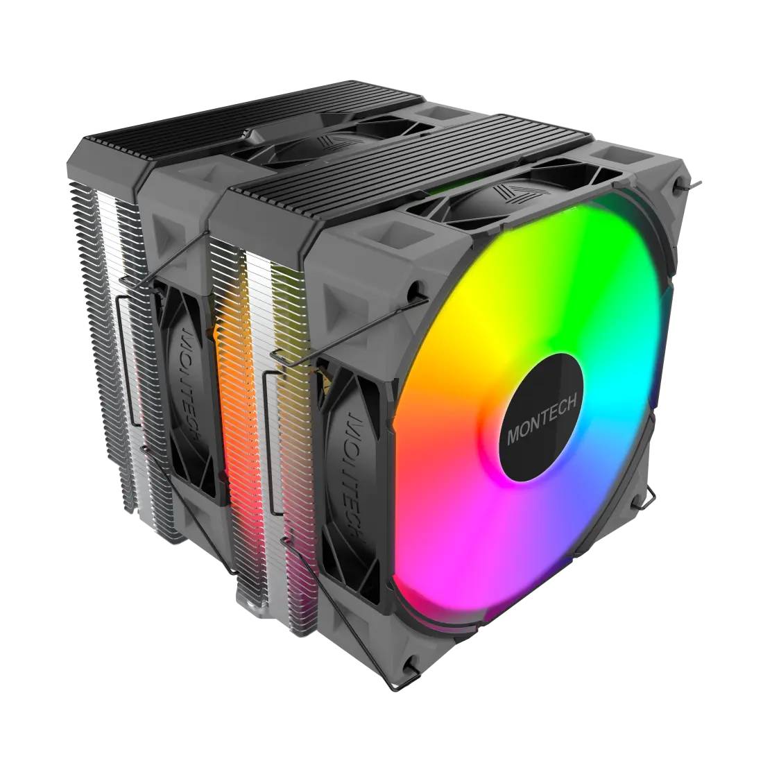 Кулер Montech NX600 ARGB Black (LGA1700 Ready)