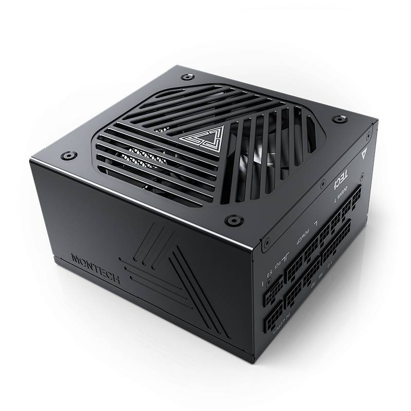 Блок питания 1000Вт, Montech 1000W TITAN GOLD (MNT-TG1000-B), 80 Plus Gold, APFC, ATX