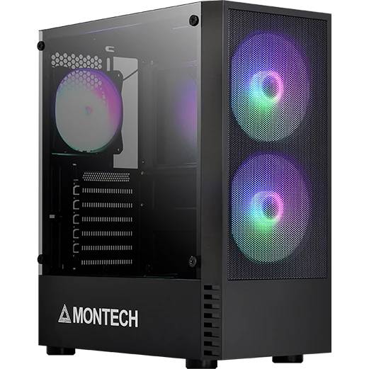 Корпус Montech X2 MESH Black X2MESHB, без БП, ATX