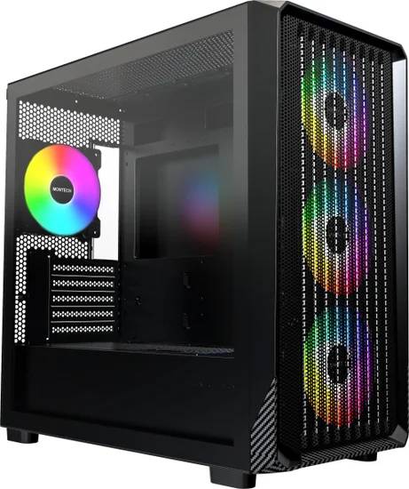 Корпус Montech X5M Black, без БП, mATX