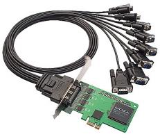 Контроллер RS232, DB68F (8xRS-232), Moxa CP-168EL-A, PCI-Ex1