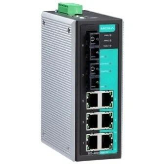 Коммутатор Moxa EDS-408A-MM-SC-T, 6xLAN 100Mbps, 2x100Base