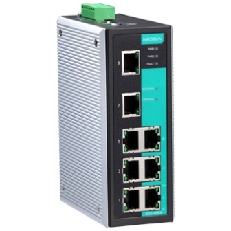 Коммутатор Moxa EDS-408A, 8xLAN 100Mbps