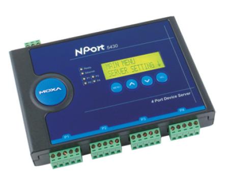 Преобразователь 4xRS422/485 - Ethernet (RJ45), Moxa NPort 5430