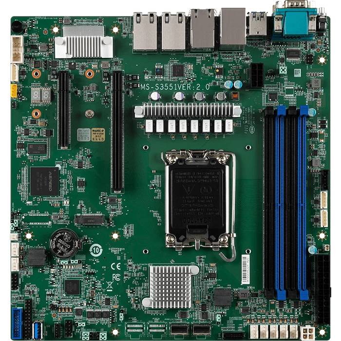 Материнская плата MSI D1500 (D1500GB2N-1G), LGA1700, (VGA), 4xDDR V, mATX