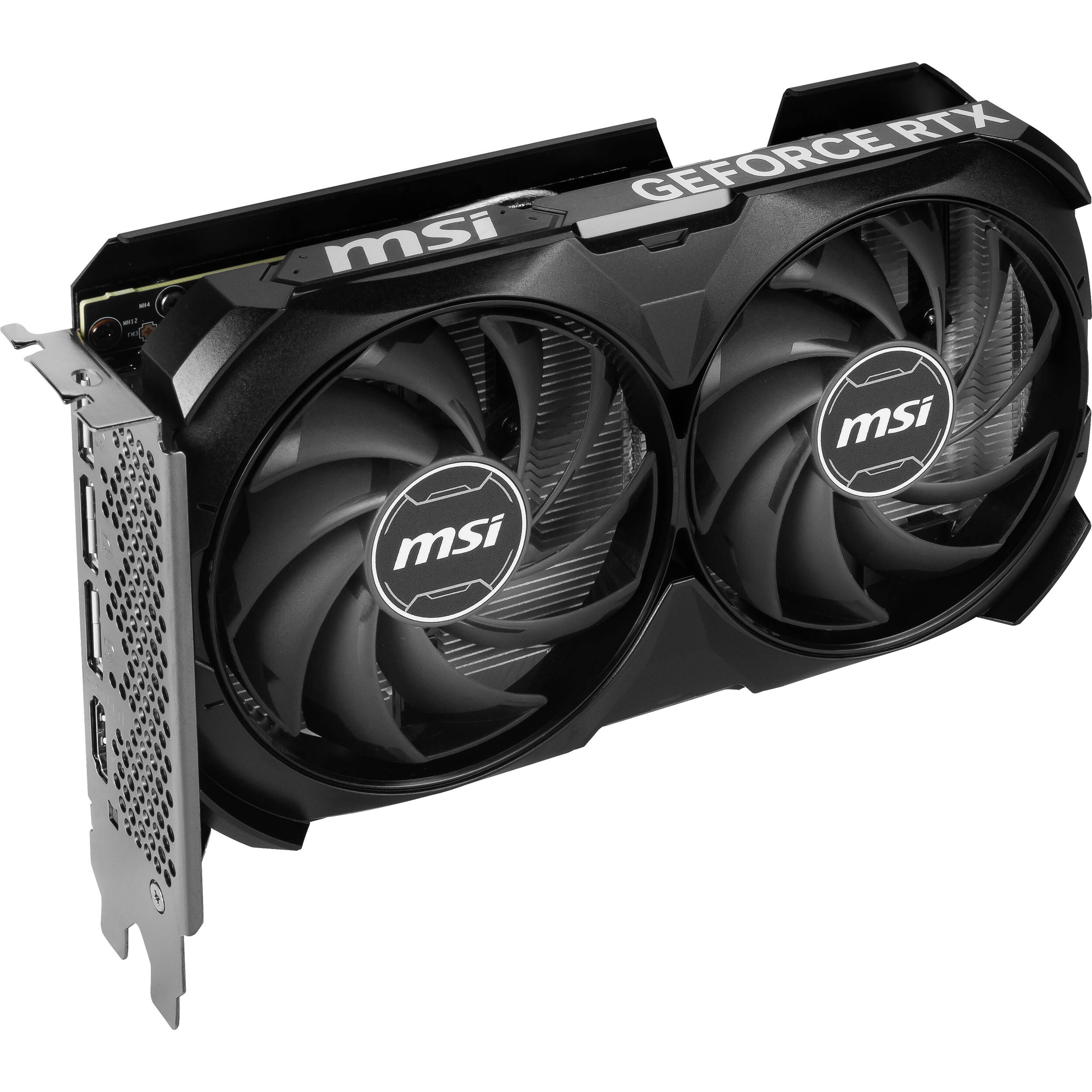 Видеокарта GeForce RTX 4060 Ti, 16Gb GDDR6 128bit, MSI RTX 4060 Ti VENTUS 2X Black 16G OC, RTL