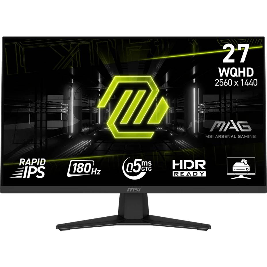 Монитор 27" MSI MAG 274QF, 2560x1440, IPS, 180Hz (2xHDMI, DP)