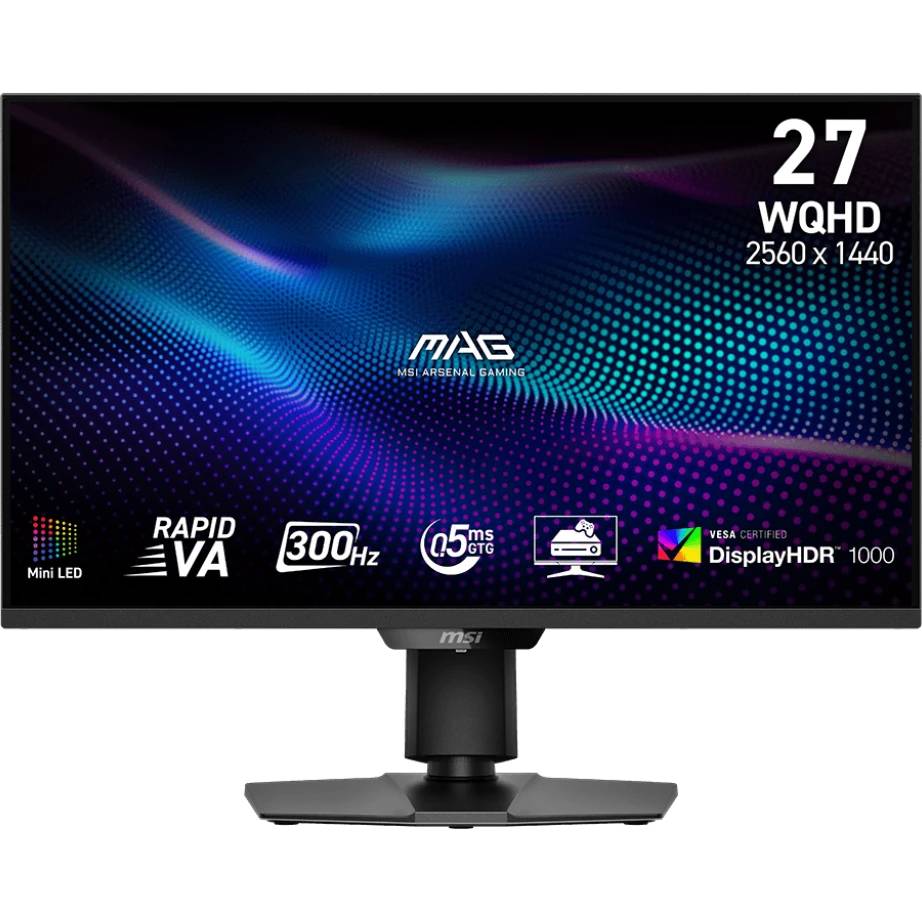 Монитор 27" MSI MAG 274QPF X30MV, 2560x1440, VA, 300Hz (2xHDMI, DP, USB Type-C)