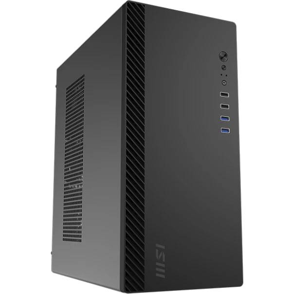 Корпус MSI PRO SHIELD M100P Black, без БП, mATX (306-7G31M21-HH9)