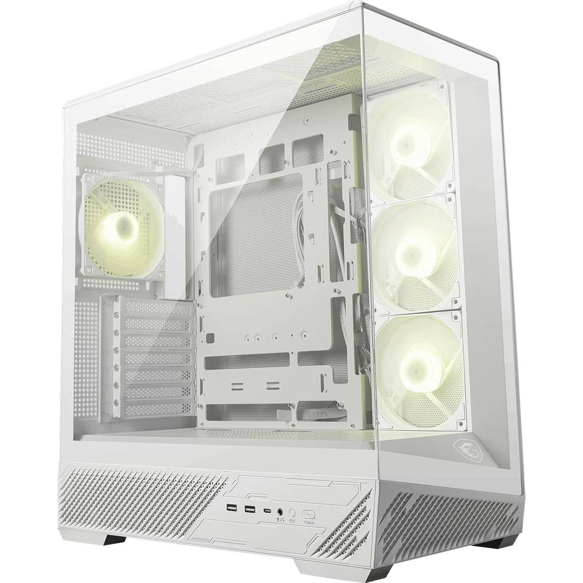 Корпус MSI MAG Pano 130R PZ White, без БП, ATX (306-7G32W21-HH9)