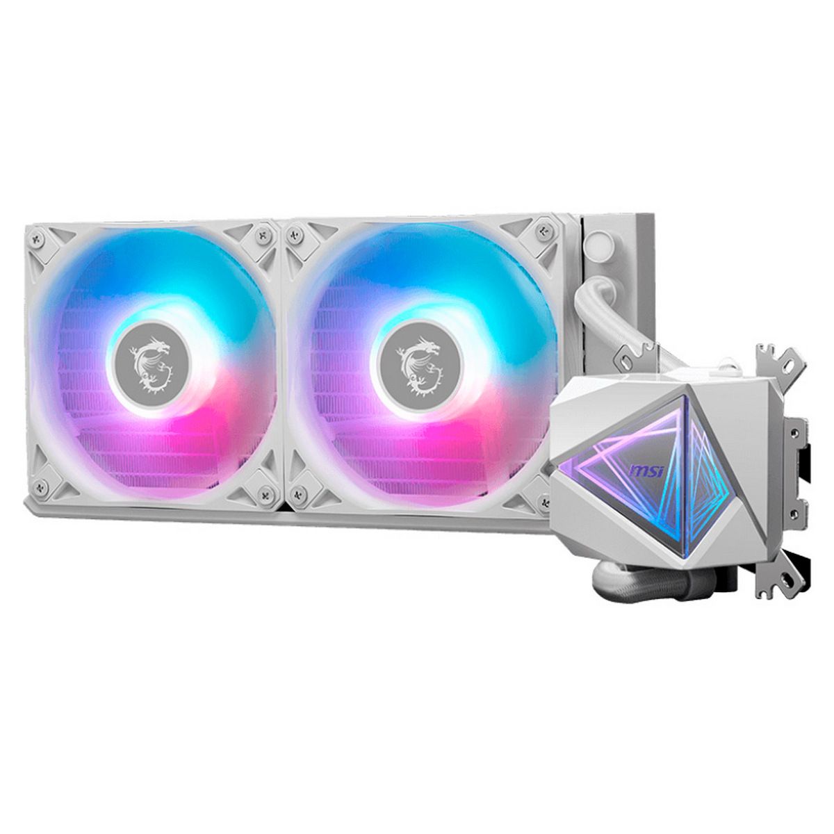 Жидкостное охлаждение MSI MAG CORELIQUID I240 White (306-7ZW7A21-C24) (LGA1700 Ready)