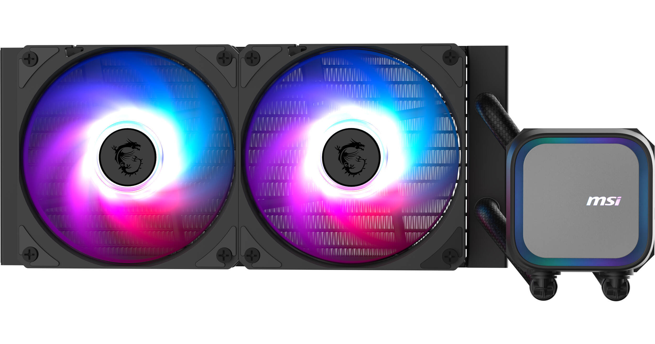 Жидкостное охлаждение MSI MAG CORELIQUID A13 240 ARGB (306-7ZWCA11-L80) (LGA1700 Ready)