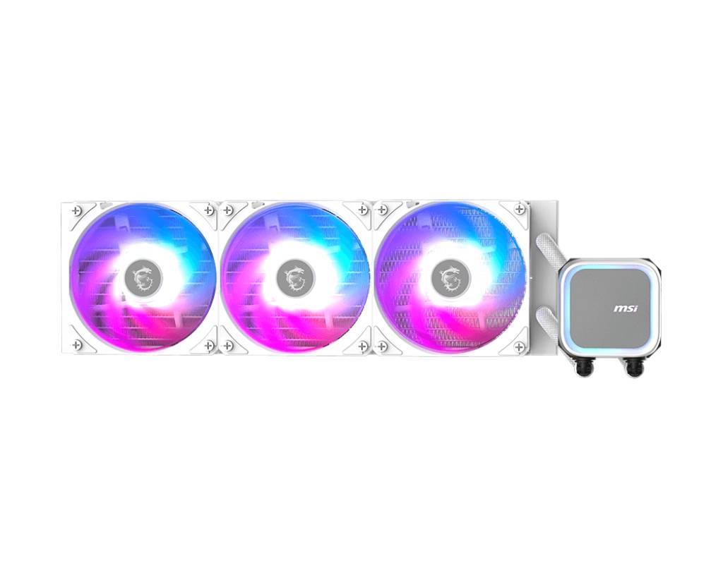 Жидкостное охлаждение MSI MAG CORELIQUID A13 360 White (306-7ZWDA21-L80) (LGA1700 Ready)