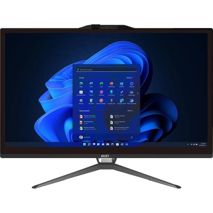 Моноблок MSI Pro AP222T 14M, 21.5" IPS Touch, Core i3 14100/ 16Gb/ 256SSD/ Black (9S6-AC0151-645)