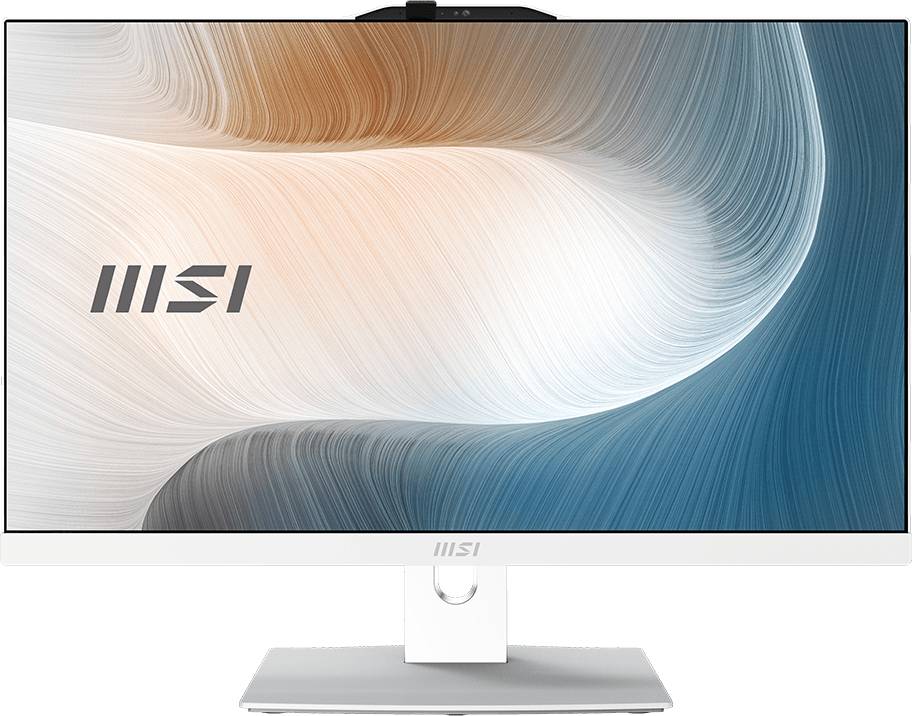 Моноблок MSI Modern AM242TP 1M-1019XRU, 23.8" IPS Touch, Core i5 120U/ 16Gb/ 512SSD/ White (9S6-AE0722-1019)