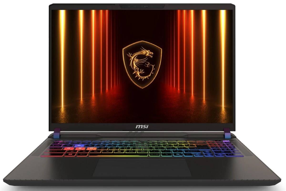 Ноутбук MSI Vector 16 HX A2XWHG-080XRU, 16" IPS, Core Ultra 7 255HX/ 32Gb/ 1TbSSD/ RTX 5070Ti 12Gb/ Grey