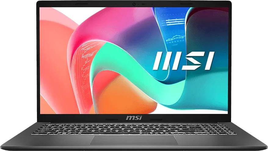 Ноутбук MSI Modern 15 F1MXG-1280RU, 15.6" IPS, Core 7 150U/ 16Gb/ 512SSD/ W11/ Grey (9S7-15S111-1280)