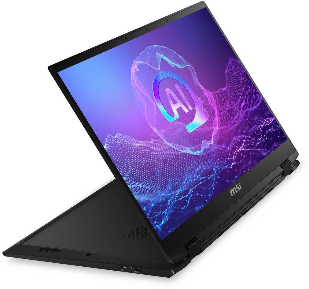 Ноутбук MSI Summit Pro 16 AI A2HVETG-084RU, 16" IPS Touch, Core Ultra 9 285H/ 32Gb/ 1TBSSD/ RTX 4050 6Gb/ W11/ Black (9S7-159631-084)