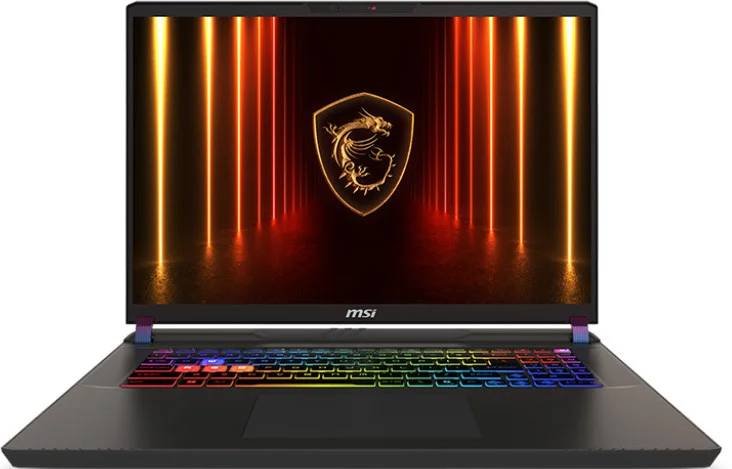 Ноутбук MSI Vector 17 HX AI A2XWJG-216XBY, 17" IPS, Core Ultra 9 275HX/ 32Gb/ 1TbSSD/ RTX 5090 24Gb/ Grey