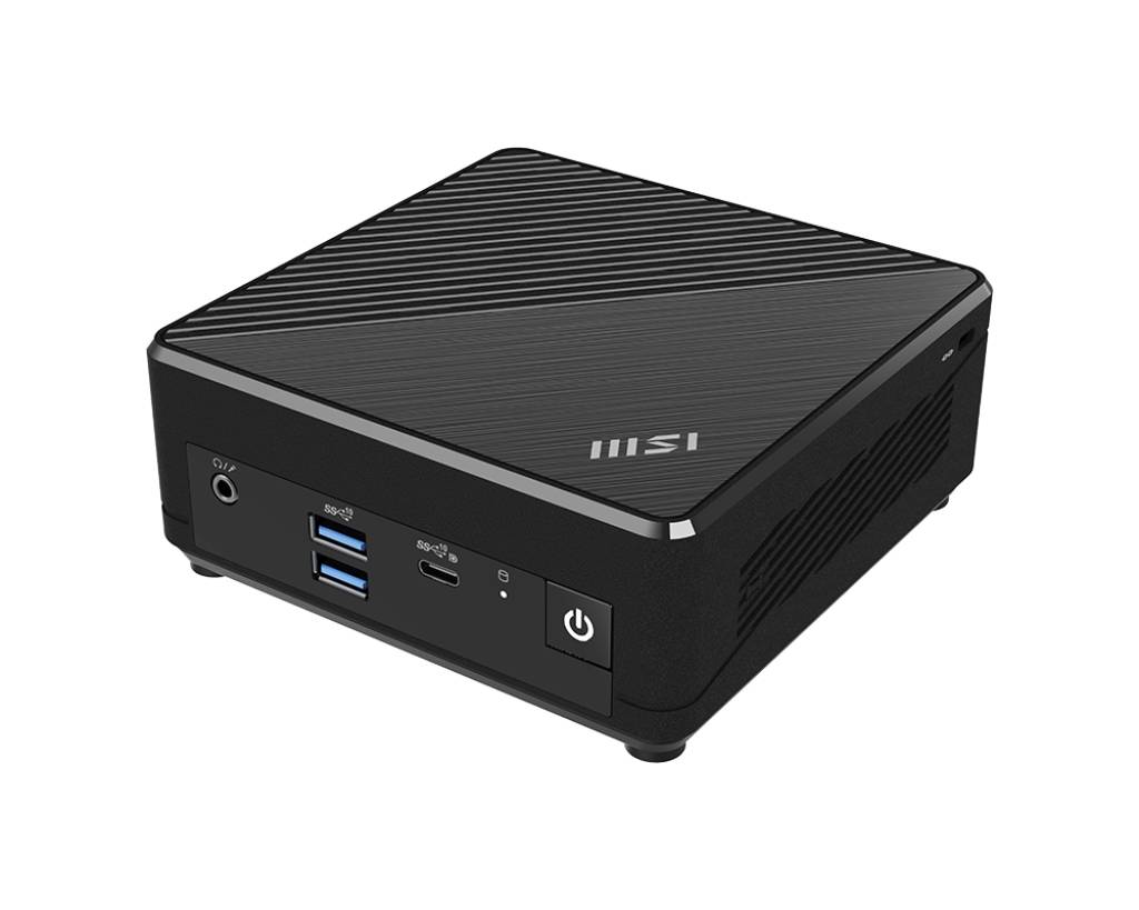 Неттоп MSI Cubi N ADL-016BRU, Intel N200/ 1xSODIMM DDR IV/ 1xM.2/ 1x2.5"/ Black (936-B0A911-016)