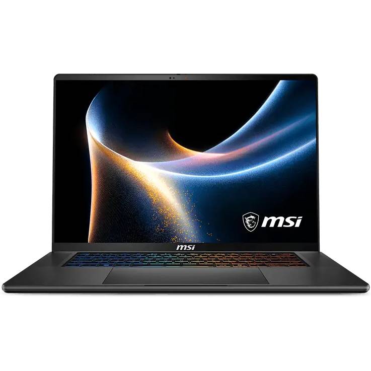 Ноутбук MSI Stealth 16 AI+ B3WI-012RU, 16" OLED, Core Ultra 9 386H/ 32Gb/ 1TbSSD/ RTX 5080 16Gb/ W11/ Black (9S7-263111-012)