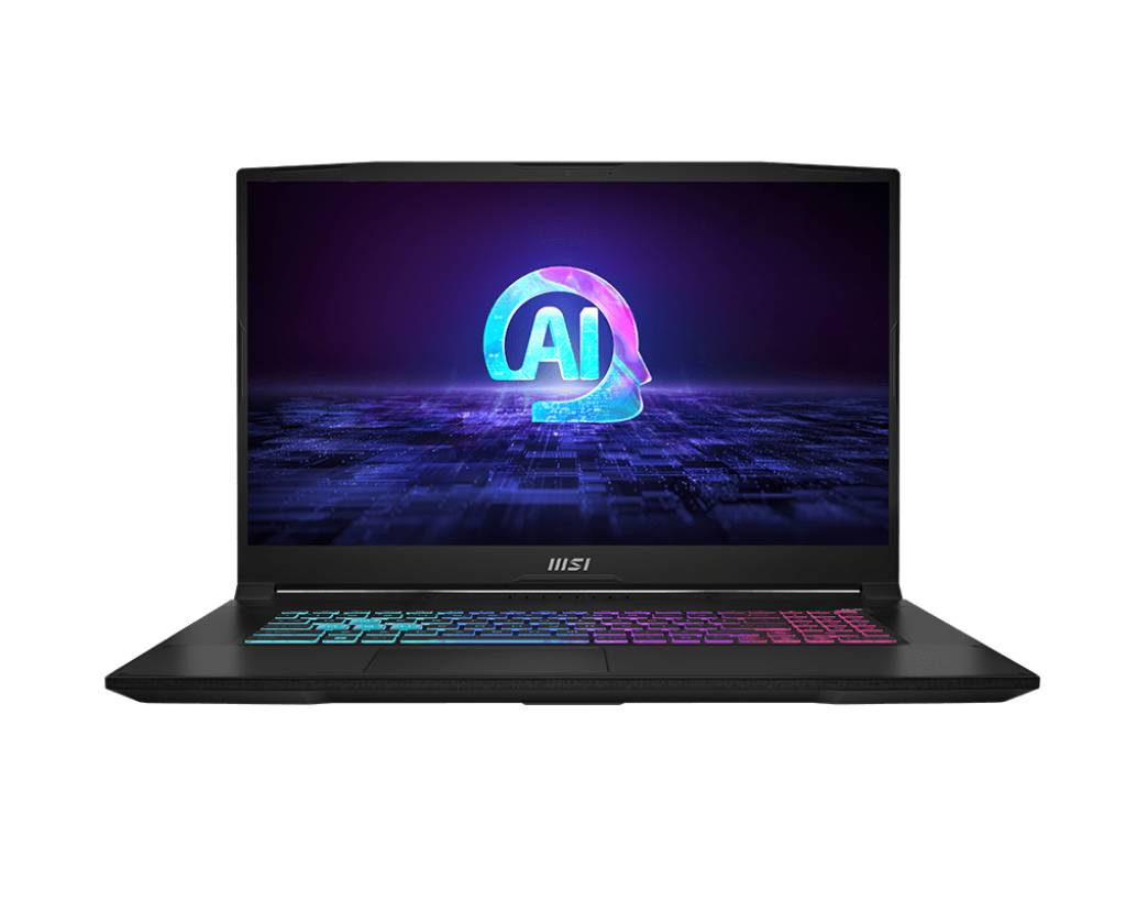 Ноутбук MSI Katana A17 AI B8VF-864XBY, 17.3" IPS, Ryzen 9 8945H/ 16Gb/ 1TbSSD/ RTX 4060 8Gb/ Black (9S7-17LN31-864)