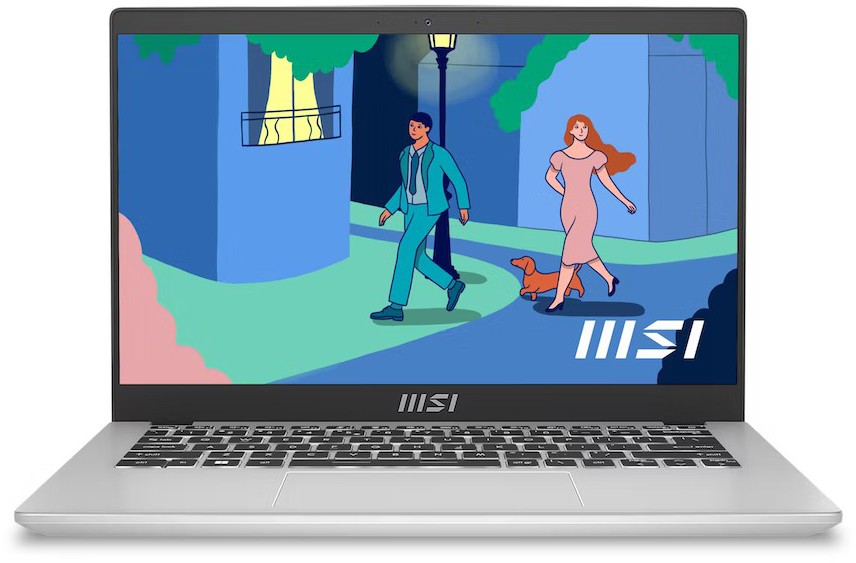 Ноутбук MSI Modern 14 C12M-239RU, 14" IPS, Core i5 1235U/ 8Gb/ 512SSD/ W11/ Silver (9S7-14J111-239)