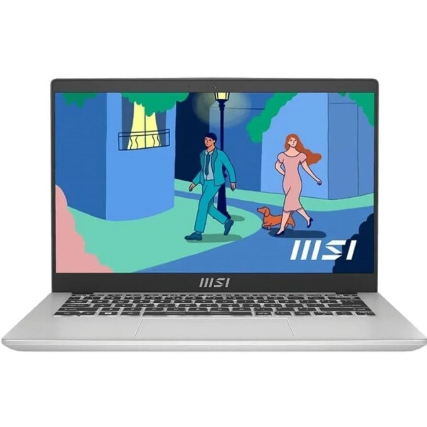 Ноутбук MSI Modern 14 C12MO-1086XRU, 14" IPS, Core i3 1215U/ 16Gb/ 512SSD/ Silver (9S7-14J111-1086)