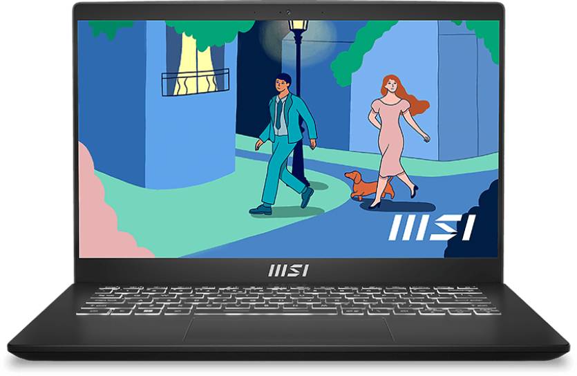 Ноутбук MSI Modern 14 C7M-048US, 14" IPS, Ryzen 7 7730U/ 16Gb/ 512SSD/ W11/ Black (9S7-14JK12-048)